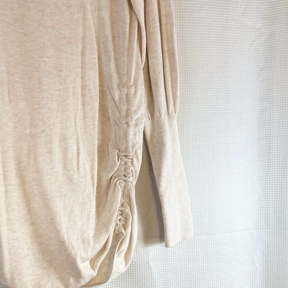 A Pea In The Pod Boat Neck Side Ruched Balloon Long Sleeve Pullover Swea… - Picture 8 of 13